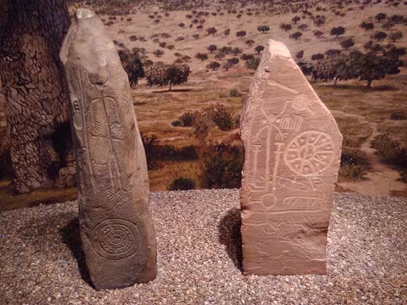 Stèle des guerriers, civilisation de Tartessos.