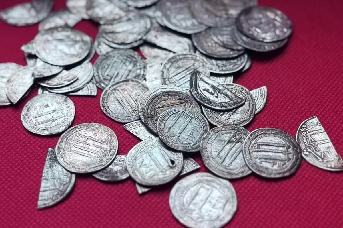 Trésor de dirhams abbassides retrouvés près de Kaliningrad